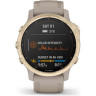 Часы GARMIN 6S PRO SOLAR LIGHT GOLD WITH LIGHT SAND BAND 010-02409-11