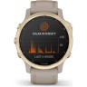 Часы GARMIN 6S PRO SOLAR LIGHT GOLD WITH LIGHT SAND BAND 010-02409-11