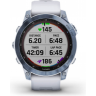 Часы GARMIN FENIX 7 SAPPHIRE SOLAR MINERAL BLUE DLC TITANIUM WITH WHITESTONE BAND 010-02540-25