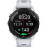 Часы GARMIN FORERUNNER 265 BLACK BEZEL WITH WHITESTONE CASE AND WHITESTONE/TIDAL BLUE SILICONE BAND 010-02810-11