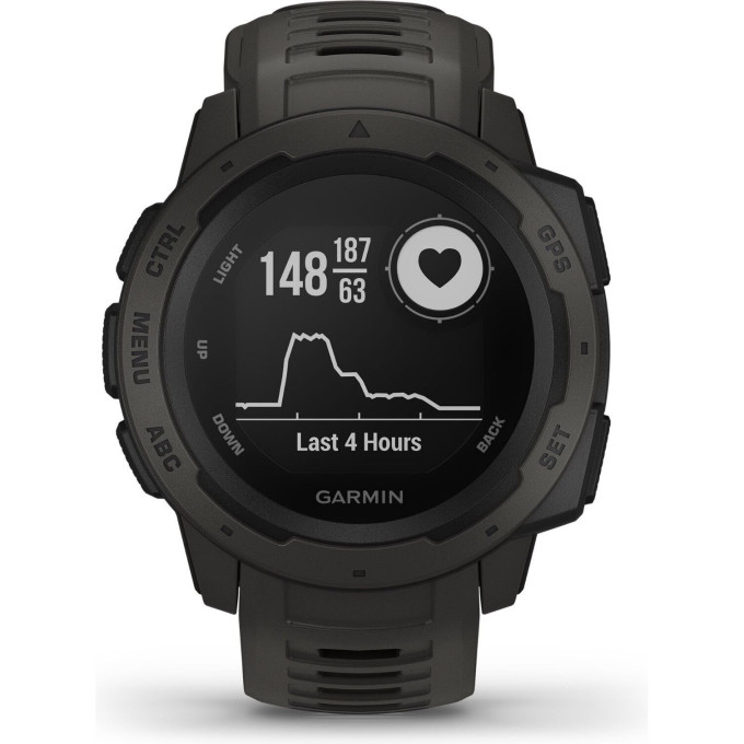 Часы GARMIN INSTINCT SOLAR TACTICAL BLACK 010-02293-03