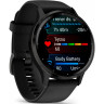 Часы GARMIN VENU 3 SLATE STAINLESS STEEL BEZEL WITH BLACK CASE AND SILICONE BAND 010-02784-01
