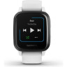 Часы GARMIN VENU SQ – MUSIC EDITION SLATE ALUMINUM BEZEL WITH WHITE CASE AND SILICONE BAND 10803
