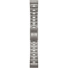 Ремешок сменный для GARMIN FENIX 6X 26MM VENTED TITANIUM BRACELET 010-12864-08