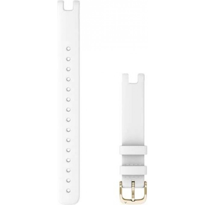 Ремешок сменный LILY BANDS (14 MM), WHITE ITALIAN LEATHER 010-13068-A6